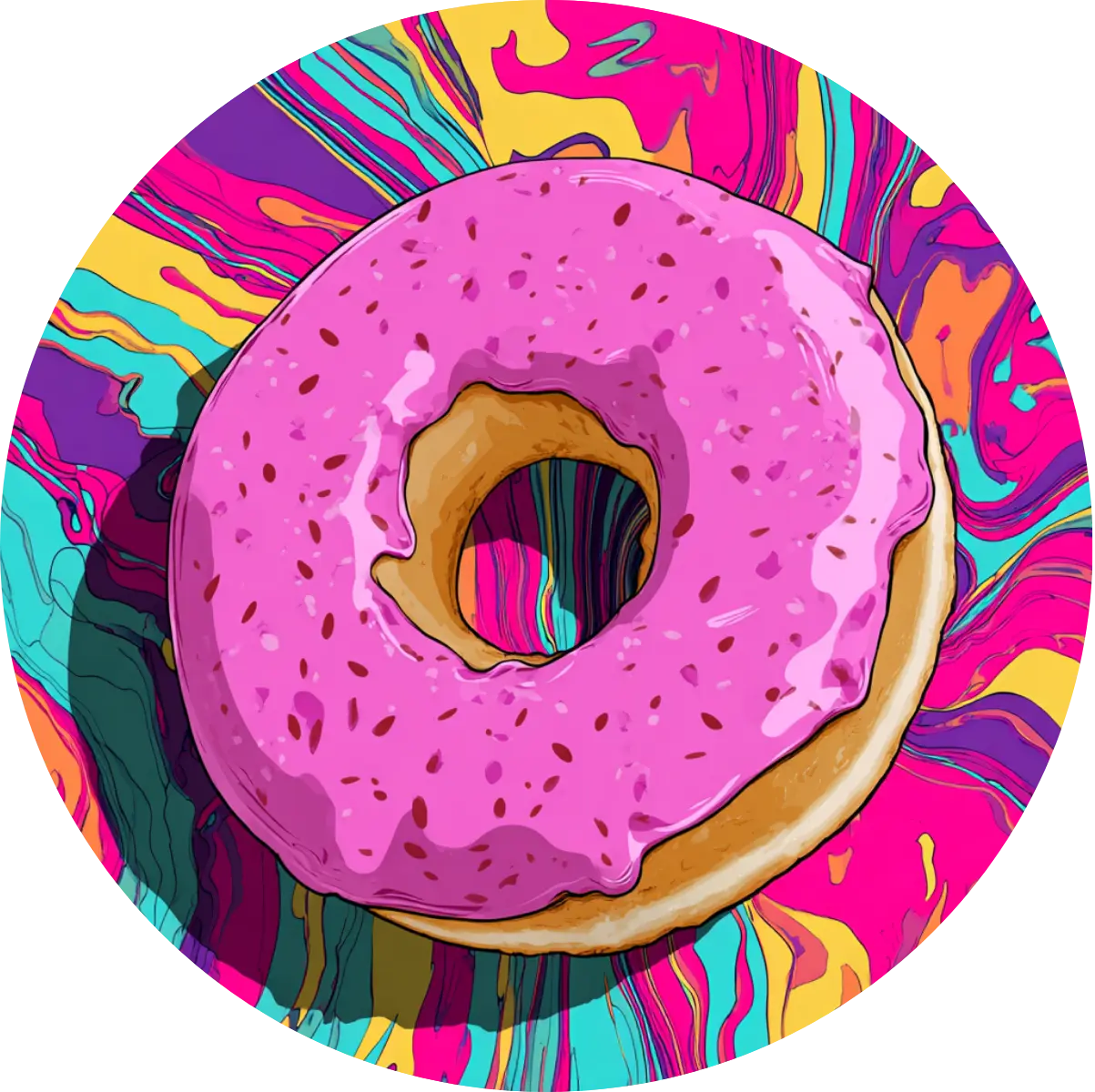 Donut Fraise