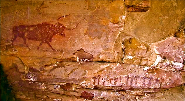 Mur de la Grotte Selva Pascuala, Espagne